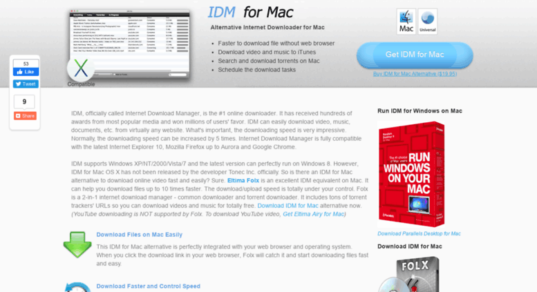 internet download manger for mac